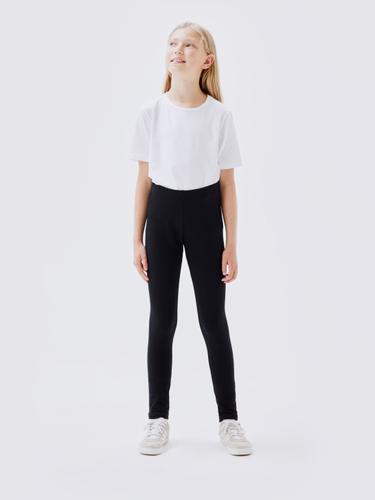 NKFDAVINA SOLID SWE LEGGING BRU N NOOS