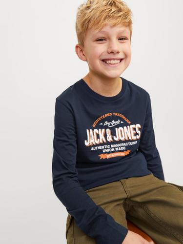 JJELOGO TEE LS O-NECK 2 COL SN MNI