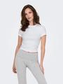 ONLVAL LIFE S/S O-NECK TOP CC JRS
