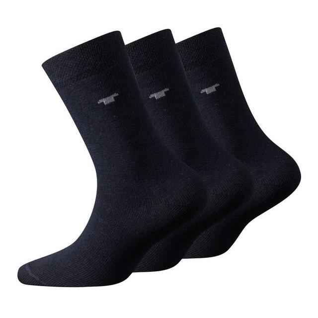 TOM TAILOR Basicsocken (Packung, 3 Paar)