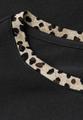 Jersey-Shirt mit Leo-Detail 36 - Black