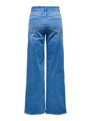 ONLMADISON BLUSH HW WIDE DNM REA262 NOOS S/32 Weiter Beinschnitt - Special Bright Blue Denim