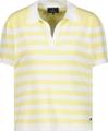 Polo-Pullover mit Streifen 42 - Pastel Yellow Ringel