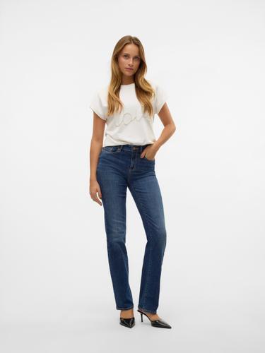 VMFLASH MR STRAIGHT JEANS LI3300 GA NOOS S/32 Gerade geschnitten - Dark Blue Denim