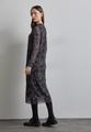 Midi-Kleid mit Leo-Muster 38 - Whale Tail Grey