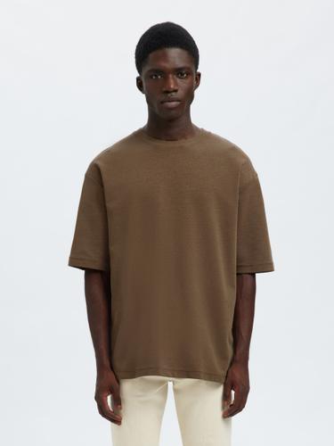 SLHLOOSEOSCAR SS O-NECK TEE NOOS