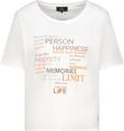 T-Shirt mit Strasssteinen 40 - Off-white