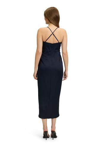 Abendkleid Blau 38