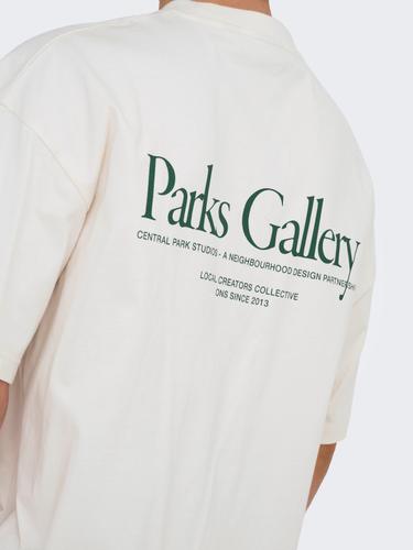 ONSPARKER SS LOOSE TEE M Locker geschnitten - Gardenia