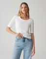 OPUS Kurzarmshirt »Daily F« im Basic-Look