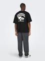 ONSPEANUTS BACK LIFE OVZ SS LIC TEE