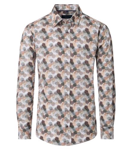 Freizeithemd M Comfort Fit - Braun