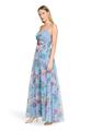Abendkleid 34 Ausgestellt - Blue/Rosé