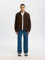 SLHREGFRED STRUCTURED OVERSHIRT XL Normal geschnitten - Delicioso