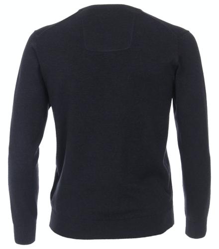 CASAMODA Strickpullover »Pullover aus Pima-Cotton unifarben«