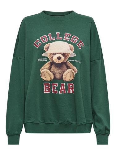 ONLBILA L/S BEAR O-NECK SWT