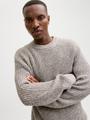 JORBLEECKER KNIT CREW NECK BF XL Normal geschnitten - Sea Salt
