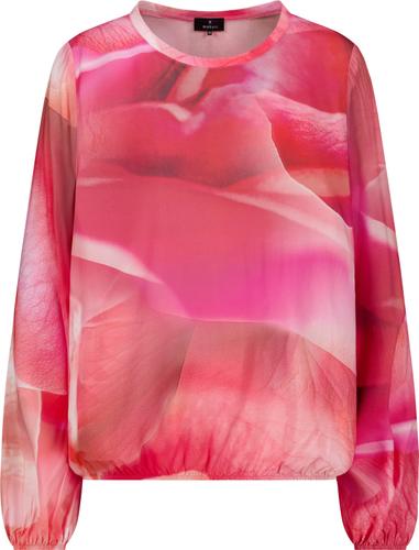 Bluse mit Allover-Muster 44 - Spring Flower Gemustert