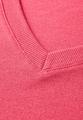 Strick-Look V-Neck T-Shirt