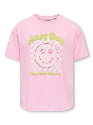KOGROSITA LIFE S/S LOOSE PRINT TOP JRS