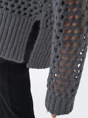 ONLBILLIE LIFE L/S HIGH NECK CC KNT L Normal geschnitten - Magnet