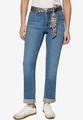 Jeans mit Leo-Gürtel Style Orlando 28 Inch
