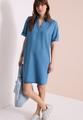 Knielanges Kleid im Denim-Look M - Mid Blue Wash