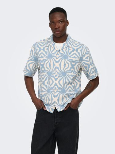 ONSCRUZ RLX SEERSUCKER RESO. SS SHIRT VD