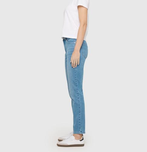 MAC JEANS - MELANIE, Authentic Stretch Denim 46/30 Straight Fit - Blau