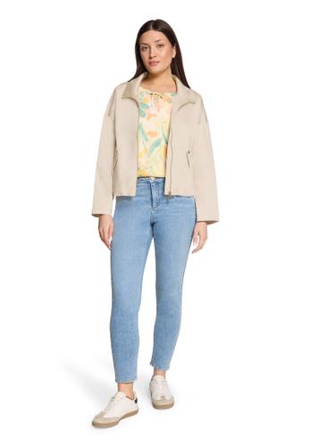 Casual-Jacke 36 Lässig - Grau