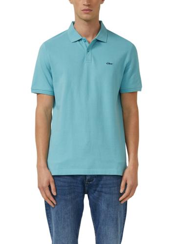 Poloshirt M Regular Fit - Türkis