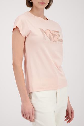 T-Shirt mit Strasssteinen 44 - Summer Peach