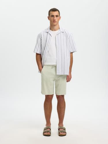 SLHREGULAR-BRODY LINEN BLD SHORTS NOOS