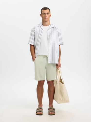 SLHREGULAR-BRODY LINEN BLD SHORTS NOOS