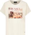 T-Shirt mit Auto-Print