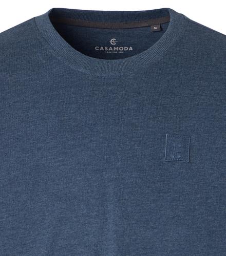 T-Shirt XL Basic Circular Knit - Blau