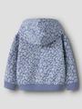 NMFVOLTANA NREG SWEAT CARD WH BRU 98 Normal geschnitten - Blue Ice