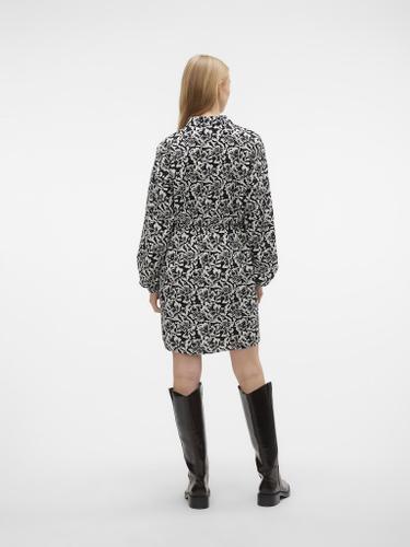 VMSOPHIA L/S SHORT SHIRT DRESS WVN