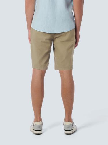 Short With Linen Garment Dyed Beige L