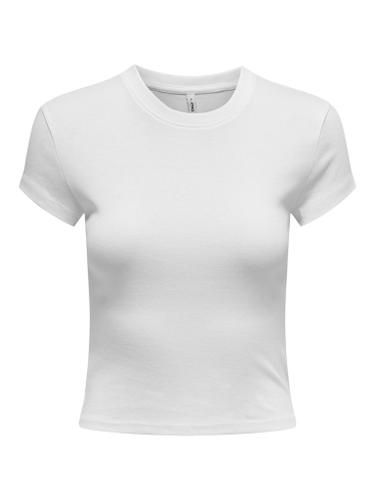 ONLELINA S/S O-NECK SHORT TOP JRS NOOS
