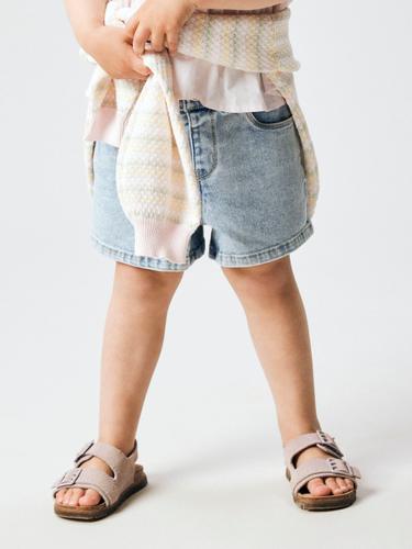 NMFROSE MOM DNM SHORTS 1140-GY 104 Normal geschnitten - Light Blue Denim