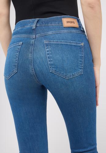 3468900-335 LENI 46/29 BOOTCUT - Mid Blue Used