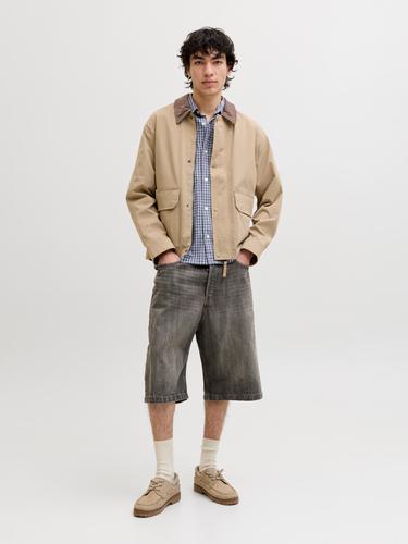 JORCOTEDAZUR SEERSUCKER CHECK SHIRT SS
