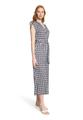 Jumpsuit 38 Figurumspielend - Dunkelblau/Weiß