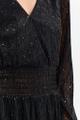 Glam mesh maxi dress