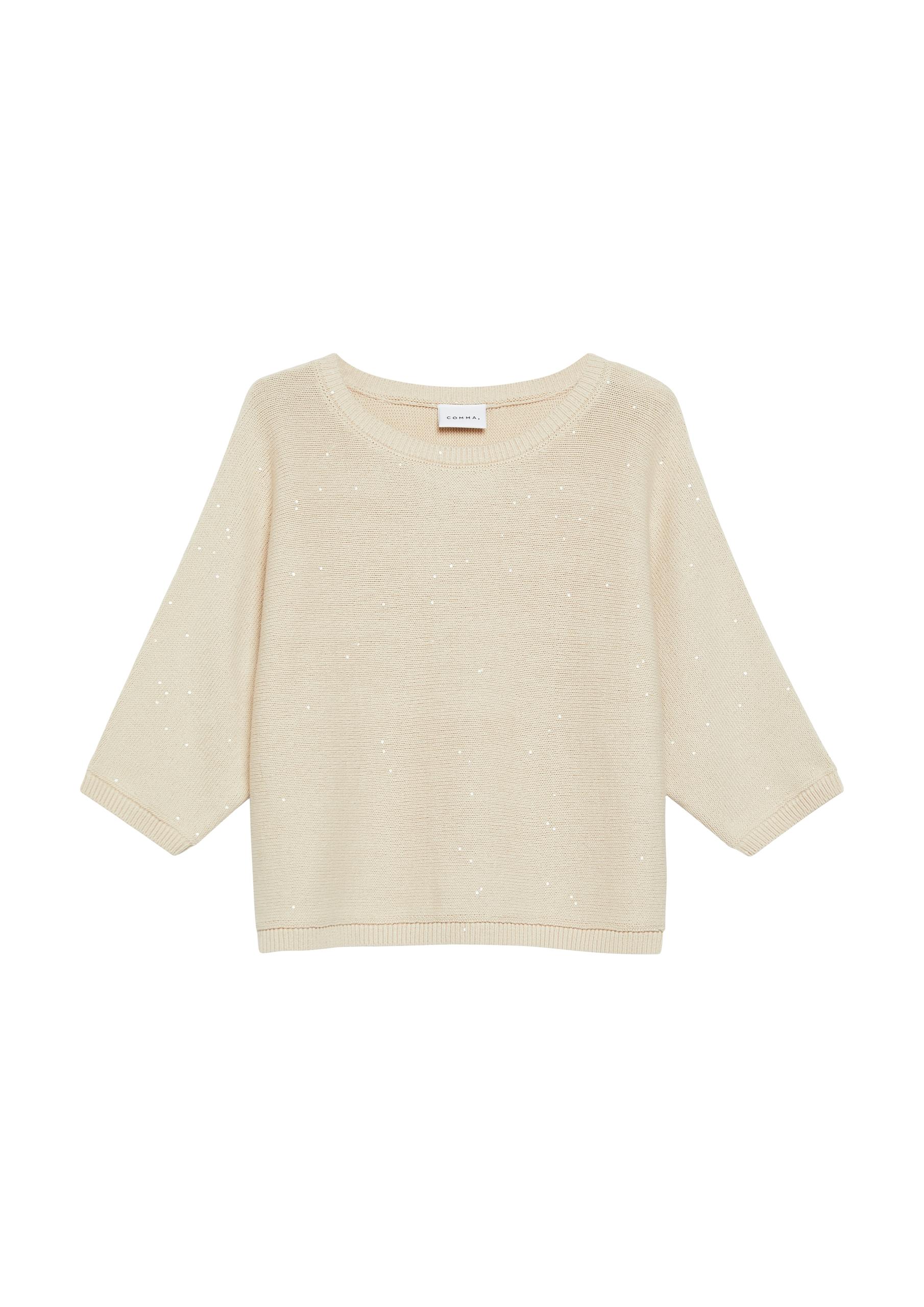 Strickpullover S - Creme