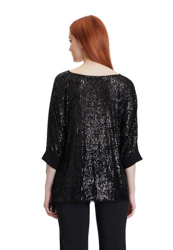 Cape 38 Oversized - Schwarz/schwarz