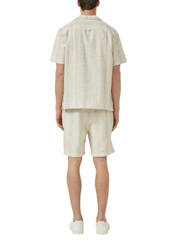 Hemd XL Resort Fit - Weiß|beige