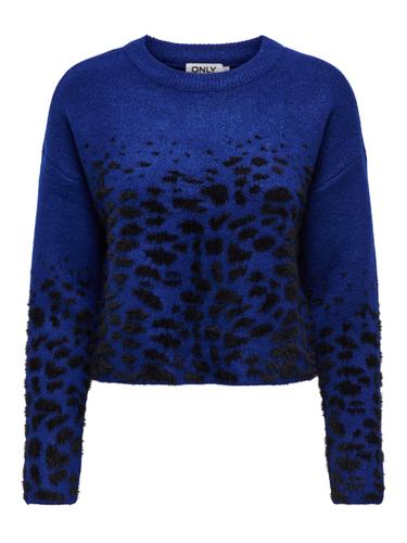 ONLANNI LS SHORT O-NECK JQ KNT M - Sodalite Blue