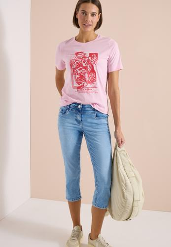 3/4 Slim Leg Jeans im Casual Fit 36/3/4 Hosen - Light Blue Washed